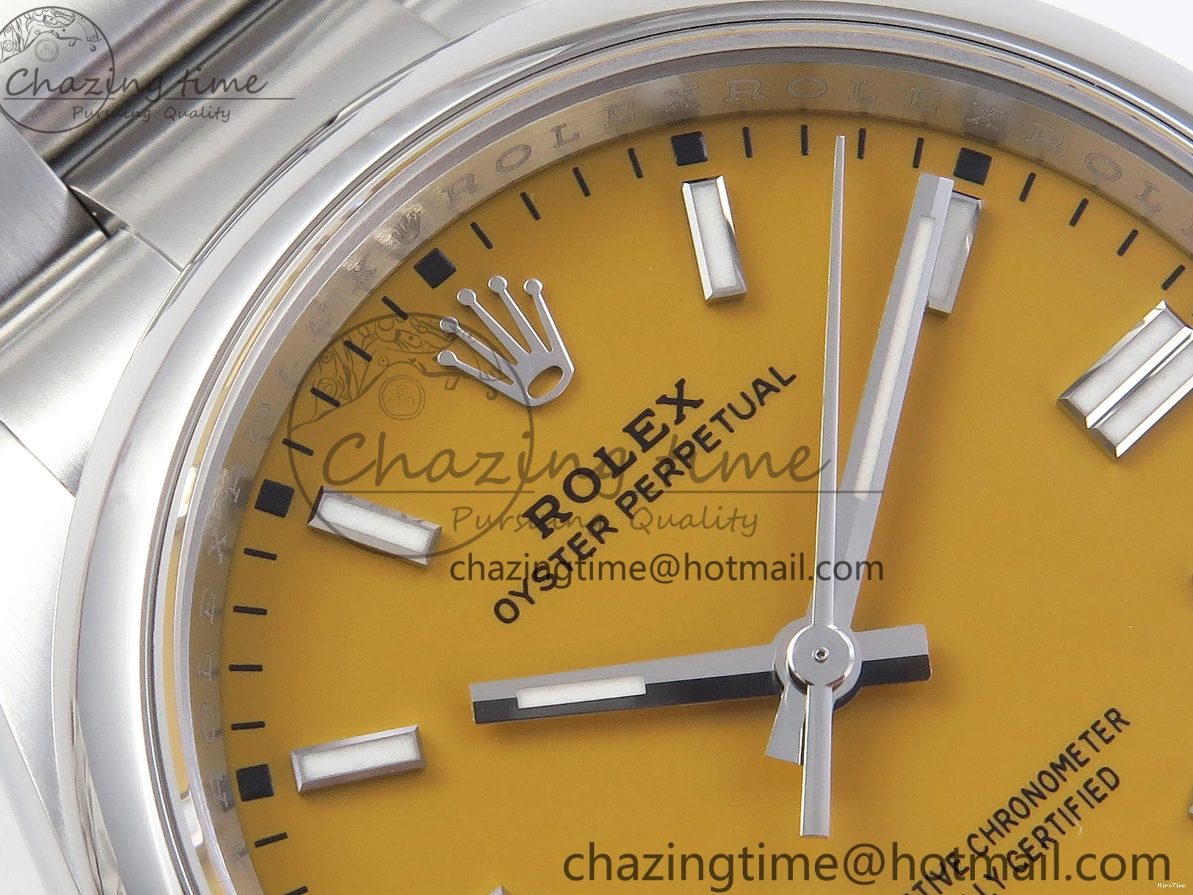 MiroTime 0211 Popular OYSTER PERPETUAL 126000 36MM VSF 1:1 BEST EDITION 904L STEEL YELLOW DIAL VS 1774